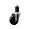 Service Caster 3.5'' SS Phenolic Wheel Swivel 1-3/4'' Expanding Stem Caster SCC-SSEX20S3514-PHS-134 - alternate 1